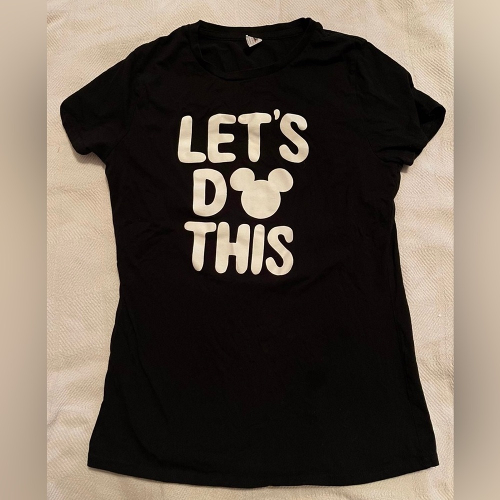 Let’s Do This Mickey Woman’s Shirt size L